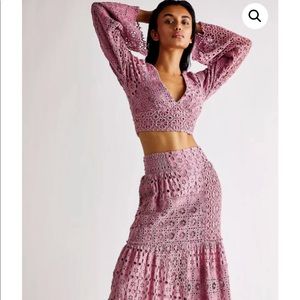 Free People Two Piece Yesenia Set